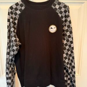 Vans nightmare before Christmas Crewneck with Checkered Design